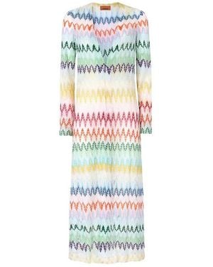 Missoni Long Cardigan - White