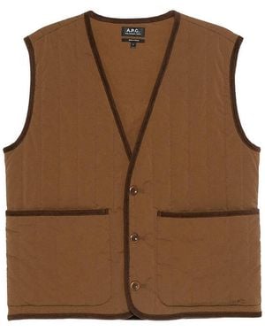 A.P.C. Outerwear - Brown