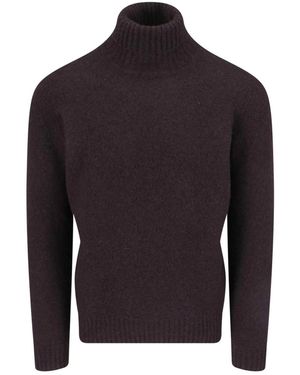 Drumohr Turtleneck Sweater - Blue