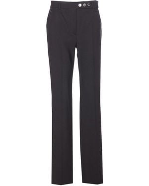 Sportmax Harry Cigarette Trousers By - Blue