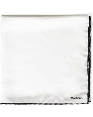 Tom Ford Fazzoletto Da Taschino - Bianco