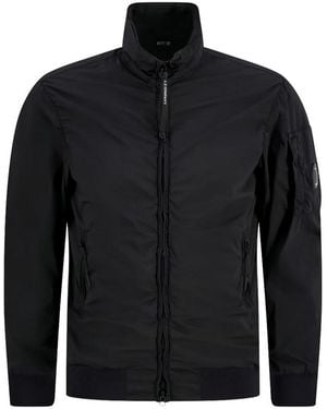 C.P. Company Nylon Turtleneck Jacket - Black