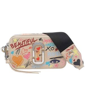 Marc Jacobs Multi The Punk Scribble Snapshot Bag - Multicolour