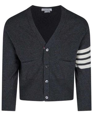 Thom Browne Cardigan - Blue