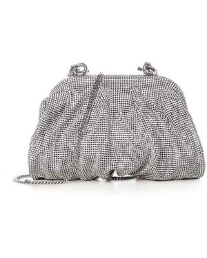 Benedetta Bruzziches Venus La Petite Clutch - Grey