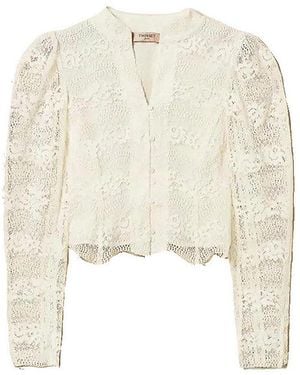 Twinset Lace Jacket - Natural