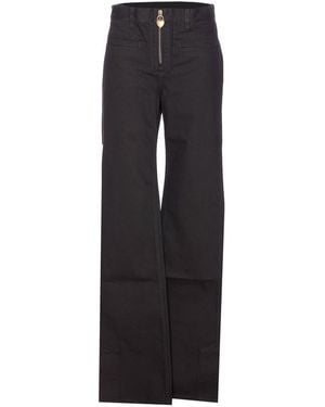Chloé Straight Leg Jeans - Blau