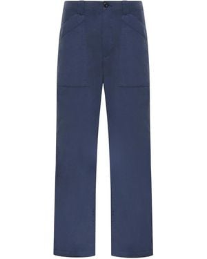 C.P. Company Flat Nylon Trousers - Blue