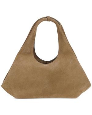 Coperni Top Handle Folded Shoulder Bag - Metallic