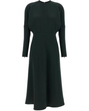 Victoria Beckham Dolman Midi Dress - Black