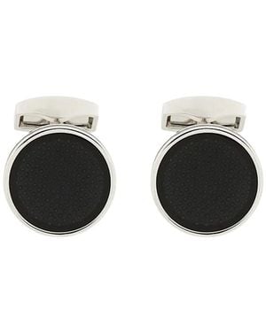 Tateossian Tablet Ice Cufflinks - Black