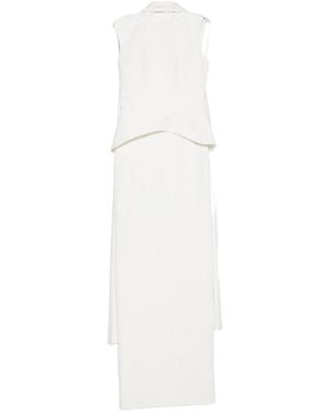 Solace London Annie Maxi Dress - White