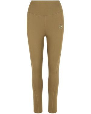 adidas By Stella McCartney Army Polyester Blend Leggings - Natural