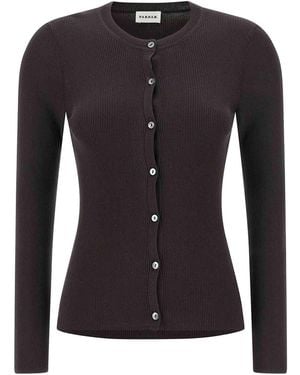 P.A.R.O.S.H. Cipria26 Cardigan - Black