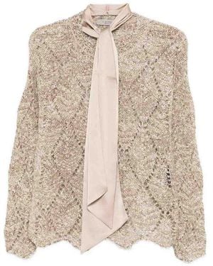 D. EXTERIOR Jumper - Natural