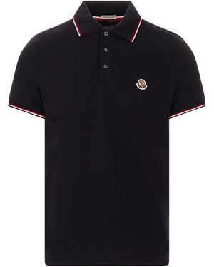 Moncler Ss Polo - Black