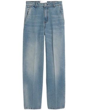 Ami Paris Straight Leg Jeans - Blau