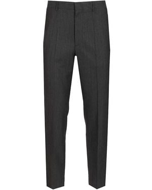 MM6 by Maison Margiela Classic Tailored Trousers - Grey