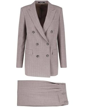 Tagliatore Double-Breasted Suit - Gray