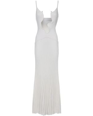 Christopher Esber Salacia Wire Sunray Dress - White
