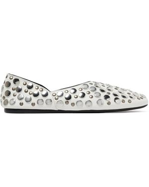 KHAITE Jane Flat - White