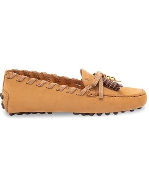 Tod's 'Glove Gommino' Loafers - Brown
