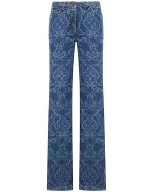 Etro Jeans Acampanados - Azul