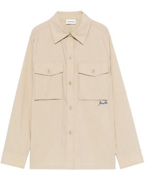P.A.R.O.S.H. Nylon And Cotton Shirt - Natural