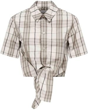 Burberry Shirts Cotton - White