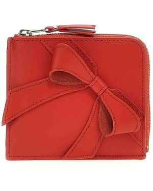 Comme des Garçons Big Bow Wallet - Red