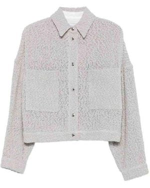 IRO Pabli Cotton Jacket - White