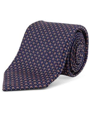 Kiton Silk Tie - Blue