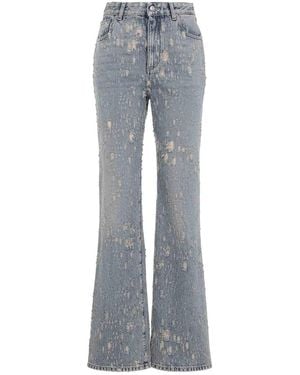 McQueen Jeans Acampanados - Gris