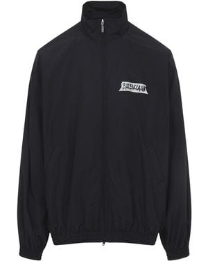 Balenciaga Medium Fit Jacket - Blue