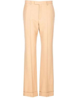 Valentino Garavani New Camel Pants - Natural