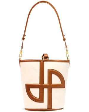 Patou Medium Jp Bucket Bag - White