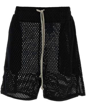 Rick Owens Bermuda Champion X - Black