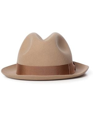 Borsalino Giacomo Felt Hat - Brown