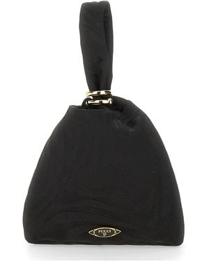 PUCCI Marble Print Clutch Bag - Black