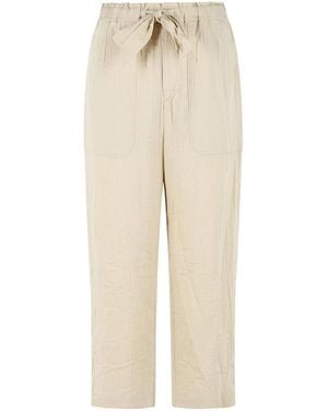Isabel Marant 'Bilna' Cotton Blend Pants - Natural
