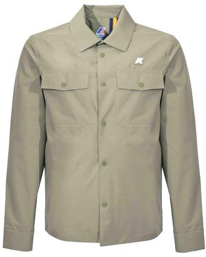 K-Way Umbert Stretch 2Layers Overshirt - Green