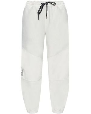 Moncler Moncler Grenoble Loose-Fit Elastic Pants - White