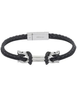 Ferragamo Double Gancini Bracelet - White