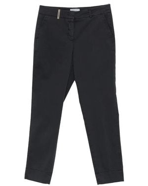 Peserico Straight Leg Pants - Blue