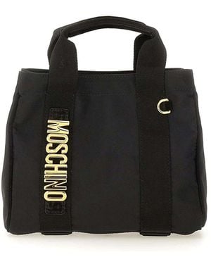 Moschino Bag With Logo - Black