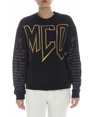 McQ Sweatshirt With Mcq Logo - Black