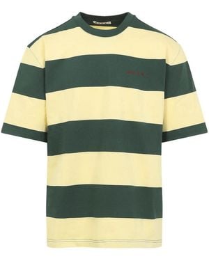 Marni Cotton T-Shirt - Yellow
