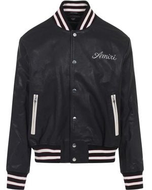 Amiri Club Varsity Jacket - Black