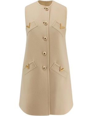 Valentino Short Dress - Natural
