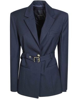 Pinko Vitiano Diagonal Jacket - Blue